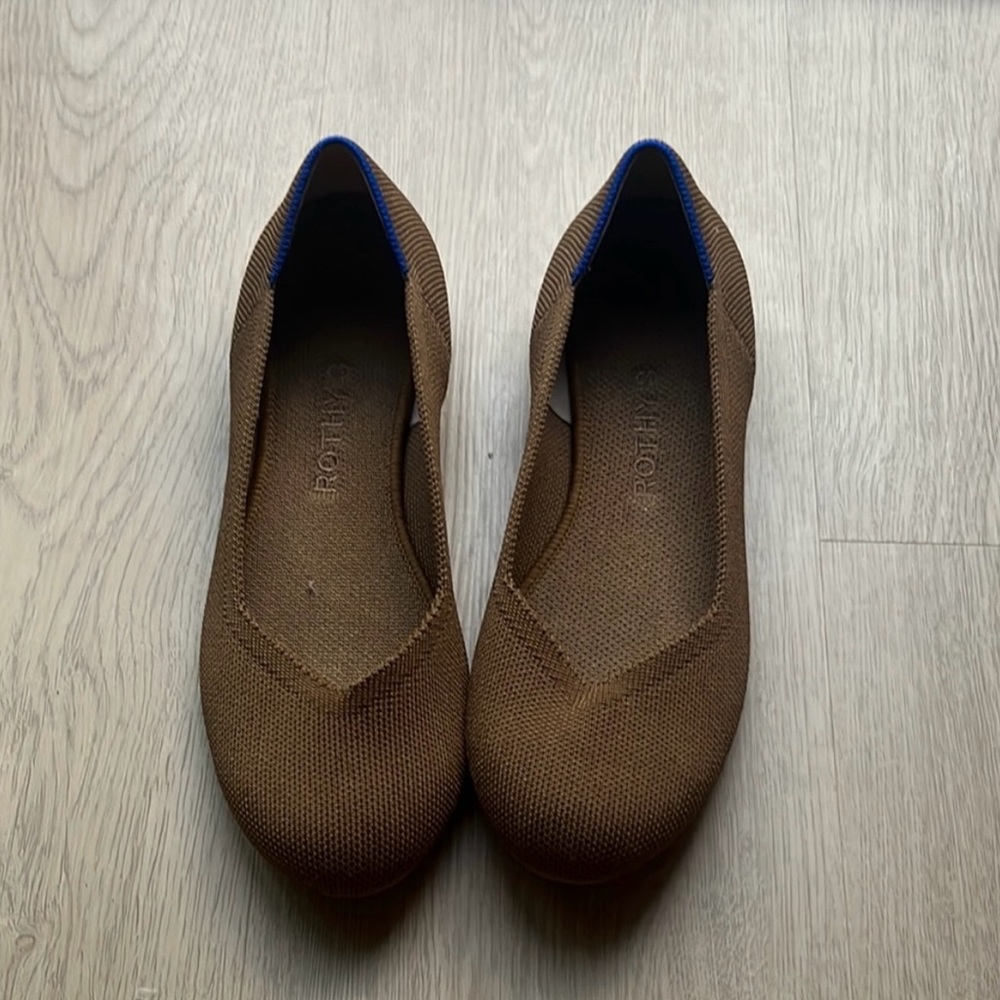 Rothy's Brown and Blue Women's Flats